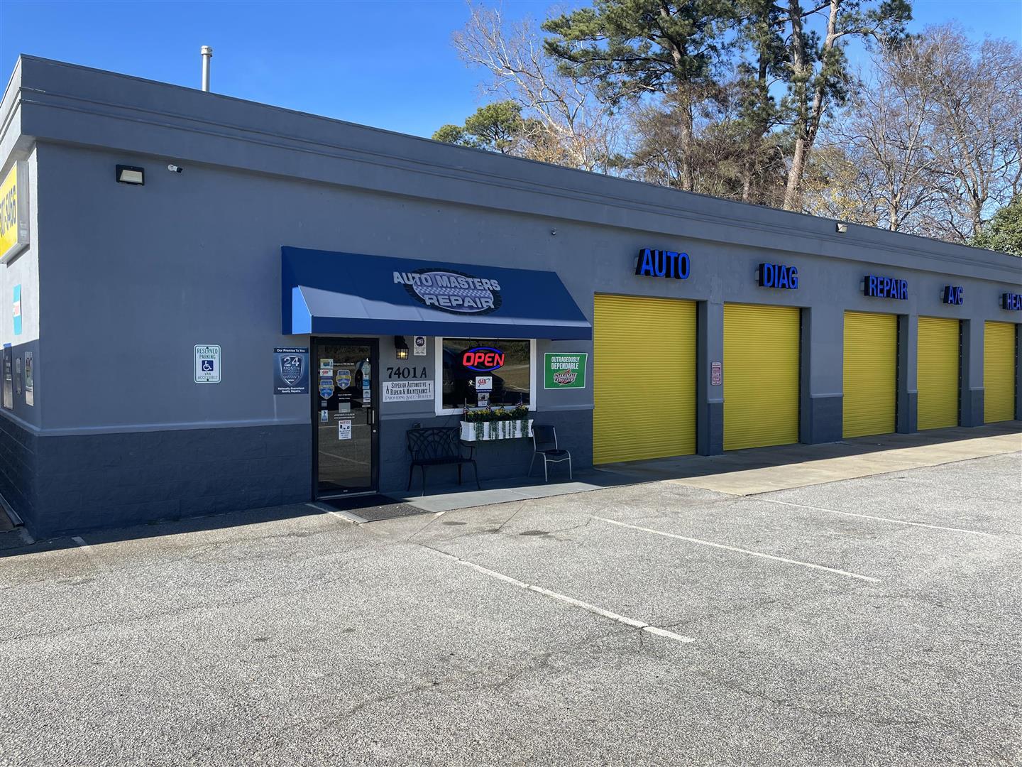 Shop Front - Auto Masters Repair